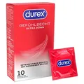 durex Kondome Gefühlsecht ultra dünn, 10 St.