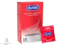 ♥ 10 durex Kondome Gefühlsecht Ultra dünn 54mm Condome