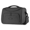 REDOLZ Beauty-Case Kulturtasche Kosmetikbeutel Kulturbeutel Kosmetiktasche Make-Up-Tasche | 31 x 19 x 21 cm | für Damen & Herren mit abnehmbaren Schultergurt & Aufsteckfunktion (Essentials 12)