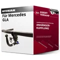 Für Mercedes GLA Typ X156 (Auto Hak) Anhängerkupplung vertikal abnehmbar neu