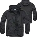 BWuM Windbreaker BWuM Windbreaker Sommer mit Zipper schwarz 5XL