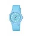 Damenuhr CASIO LQ-24B-2BEF Silikon Hellblau Vintage Klassiker