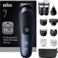 Braun Series 7 All-In-One Style Kit AIO7 Bartschneider, Haarschneider, Körperhaartrimmer Schwarz, Blau