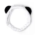 Legami - Haarband, Me Time, 24,5 x 11 cm, Polyester, Panda-Motiv, zum Sammeln von Haaren, Make-Up, Gesichtsbehandlung, weiches Stirnband