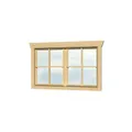 SKANHOLZ Doppelfenster, Holz, BxH: 134,2 x 88,3 cm