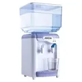 Jocca Wasserspender mit 7L Tank & Kühlung – Elektrischer Tisch-Wasserspender 10-15°C – BPA-frei – Weiß/Lila - Weiß