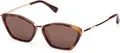 MaxMara MM0162 52E dark havana 54/15/140 Damen Sonnenbrillen