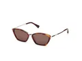 MaxMara MM0162 52E  havana 54/15/140 Damen Sonnenbrillen