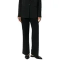 comma Bundfaltenhose mit Viskose und Stretch grau 44