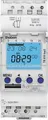 Theben TR 610 top3 12-24V Digitale Zeitschaltuhr 1 Kanal, REG/DIN-Schiene/Hutschiene, 2TE, Wochenprogramm, App, 24 V, Dauerschaltung EIN/AUS, 10 Jahre Gangreserve, Betriebsstundenzähler, Ferienprogramm, LED 6 - 20 W, Nulldurchgangsschaltung 6104130