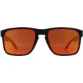 Oakley Square Mens Matt Schwarz Prizm Ruby Sonnenbrillen