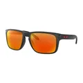 Oakley Holbrook XL Matte Black Prizm Ruby Brille Sunglasses