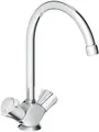 GROHE Costa 31831 Spühltisch-Einlochbatterie, DN 15, Hochdruck, chrom (31831001)