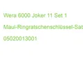 Wera 6000 Joker 11 Set 1 Maul-Ringratschenschlüssel-Satz 05020013001
