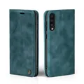 Handy Hülle für Samsung Galaxy A70 Klapp Magnet Smartphone Cover Case Petrol