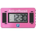 Parkwächter elektronische Parkscheibe Parkwächter Digitale Parkscheibe V2 zugelassen Datenschutz-Funktion rosa