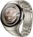 Huawei WATCH 5 46mm Smartwatch (3,8 cm/1,5 Zoll), X-TAP, Health Glance, Titanium, Kompatibel mit iOS & Android