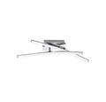 JUST LIGHT LED Deckenleuchte LED Deckenlampe SIMON 1x Arm drehbar, 1x Arm fest, 1xLED-Board/7,30W/3000K, warmweiß, 1x Arm drehbar, 1x Arm fest
