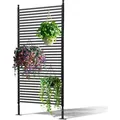 Lamellenzaun 90x180 cm braun Selbstbauzaun Gartenzaun Sichtschutz Zaun für Garten Terrasse