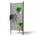 Gartenwelt Riegelsberger Lamellenzaun 90x180 cm baun Sichtschutz Pflanzenunterstützung Deko für Garten und Terrasse