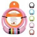Fahrradschloss Zahlen für Kinder,10x650 mm, Kabel Schloss Code Kombination, K...