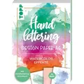 Handlettering Design Paper Block Watercolor-Effekte A6