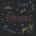 Tschüss - Ein Erinnerungsbuch zum Abschied für Freunde, Kollegen oder Lehrer | 80 Seiten | mattes Softcover: Blanko Geschenkbuch zum Eintragen und ... Platz für persönliche Wünsche und Gedanken.