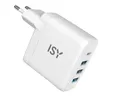 ISY IWC-4045 USB-C Power Delivery, Schnellladegerät Universal 45 Watt, Weiß