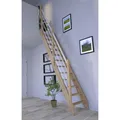 STARWOOD Raumspartreppe "3000", Eichenholz, 12 Stufen, max. Geschosshöhe 279,5 cm - braun