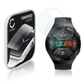 CELLONIC 2X 9H Display Schutzglas für Huawei Watch GT2e Smartwatch, 2.5D Full Glue Screen Protector Glass, Fitness Tracker Displayschutz Glas Transparent Schutzfolie