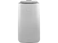 DELONGHI Pinguino PAC AP98 GentleJet, Wohlfühlklima, 3-in1: Kühlung, Entfeuchtung, Ventilation, sanfte Luftverteilung, leises mobiles Klimagerät Weiß/Elfenbeinweiß (Max. Raumgröße: 100 m³, EEK: A+)