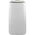 De'Longhi Pinguino GentleJet PAC AP98 mobile Klimaanlage, leise & tragbar, 11.500 BTU/h, für Räume bis zu 100m³, Entfeuchter, R290, , 24 H Timer, Fernbedienung, 2.7kW, Klimagerät, Weiß
