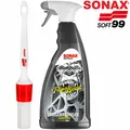 Sonax Felgen Reiniger Felgenbeast Säurefrei 1L mit SOFT99 Felgenpinsel
