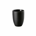 Rosenthal Becher the mug+ Delicate Black doppelwandig, Porzellan, Schwarz 280 ml