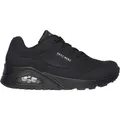 Skechers Uno Sneaker Damen in black durabuck, Größe 37