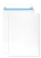 Netuno 500x Versandtasche DIN C5 Weiß 16,2 x 22,9 cm 90g großer Briefumschlag Maxibrief haftklebend ohne Fenster Umschlag C5 Briefkuvert a5 Briefhülle Versandtasche envelope big