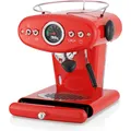 Illy X1 Anniversary Maschine für gemahlenen Kaffee und E.S.E.-Pads (rot) (60457)