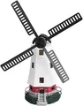 Solar-Windmühle mit Beleuchtung