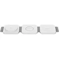 goobay 3-in-1 Induktive Ladestation weiß, 15 Watt - Weiß