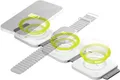 goobay 65312 Magsafe Ladestation 3 in 1 faltbar - Wireless Reiseladegerät Apple Watch und iPhone - 15W Travel Charging Station - Kompatibel mit iPhone 15 14 13 12/Pro/Pro Max inkl. 1m USB C Ladekabel