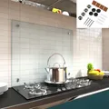 Küchenrückwand Spritzschutz Fliesenspiegel Wandschutz Herdspritzschutz 90x40 cm