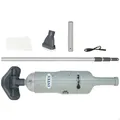 Intex Akku-Poolsauger Wiederaufladbarer Handsauger Pools Spas Grau