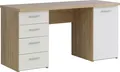 FORTE Schreibtisch Netta, Breite 145 cm, mit Schubladen