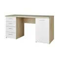Schreibtisch  Nil ¦ holzfarben ¦ Maße (cm): B: 145 H: 76 T: 60.0