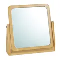 Kosmetikspiegel Tischspiegel Aufstellspiegel Bambus Schminkspiegel 1,2 kg