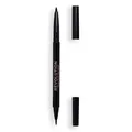 Revolution Double-Tip Eyeliner Filz & Kohl Schwarz