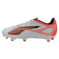 Puma Herren Fussballschuhe Ultra 5 Play FG/AG - 108169, Farbe:Weiß, Herren Schuhe:44.5 - Weiß - 44,5