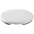 Wilton Basic Turntable Tortenplatte, Drehteller mit Kugellager zum Dekorieren von Kuchen & Torten bis 28 cm, 360º Drehbar - Weiß