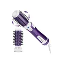 Rowenta Rotierende Warmluftbürste Brush Activ Volume & Shine, Keramikbeschichtung, 2 Bürstenköpfe, mit Schutzhülle, 3 Geschwindigkeitsstufen, Kaltstufe, rotierender Haartrockner, violett, CF9530