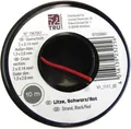 TRU Components 1567051 Litze 2 x 0.14mm² Schwarz, Rot 10m